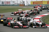 小林可夢偉、無念の10位完走…F1中国GP 画像