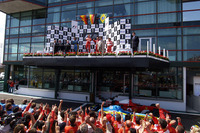 【F1フランスGP】王者の作戦は4ストップ…シューマッハ優勝 画像