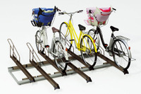ダイケン、スライド式自転車ラックの高強度タイプを発売 画像