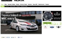 トヨタ、WRC復帰を計画か…1.6リットル ターボ開発中 画像