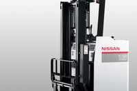 日産、新型リーチタイプバッテリ式フォークリフトを発売 画像