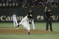 ［プロ野球］貞子、始球式に 画像