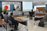 ブリヂストン、働き教育センターの第1期生が彦根工場に入社 画像