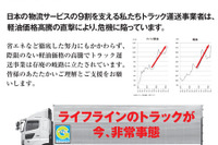 燃料高騰はトラック輸送の危機…全ト協、意見広告を掲載 画像