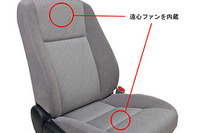 【トヨタ 新型カローラ 発表】送風シートを初採用…トヨタ紡織らが開発 画像