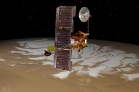 火星探査機マーズ・オデッセイに異常 画像