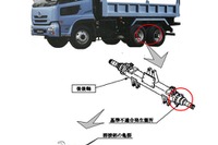 UDトラックス大型貨物車、車軸が折れるおそれ 画像