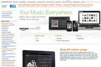 アマゾン、クラウド音楽管理のiPhoneアプリ 画像