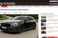 メルセデス Aクラス 新型の頂点、A45 AMG …330psターボ搭載か 画像