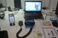 【Interop Tokyo 12】ENWA、全国どこでも一斉通話、IP無線機出展 画像