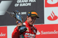 【F1 ヨーロッパGP】シューマッハ「驚いた!」…表彰台ドライバーコメント 画像