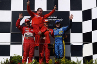 【F1ハンガリーGP】リザルト…シューマッハ12勝、フェラーリはタイトル 画像