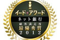 ネット銀行顧客満足度1位は住信SBI…イード・アワード 画像