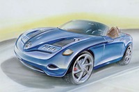 【デトロイトショー出品車 Vol. 1】メルセデスベンツAクラスベースの小型ロードスター『ビジョンSLA』 画像
