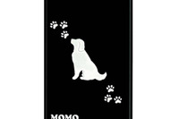 愛犬のシルエットがスマホケースに 画像