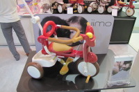 【ベビー&キッズEXPO】折りたたみ三輪車、若い母親に人気 画像