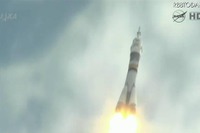 ソユーズ宇宙船、打上げ成功! 画像