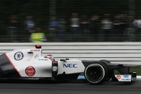 【F1 ドイツGP】5位から4位となった可夢偉の喜び 画像