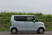 【ホンダN BOX 発売】四角い輪切りはこのクルマの命 画像