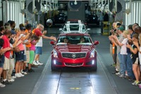 キャデラックの小型スポーツセダン、ATS…生産開始 画像