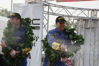 【WRCラリージャパン】フィニッシュ!!! スバル地元でソルべルグ勝利 画像