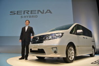 【日産 セレナ S-HYBRID 発売】片桐副社長「顧客のベネフィットをアピール」 画像