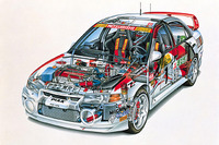 【三菱WRCヒストリー】1997年WRカー規定導入、グループAランエボIVで制す 画像