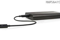 Thunderbolt対応ポータブルSSD…2万円以上値下げ 画像