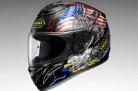 SHOEI QWEST に、星条旗をあしらったグラフィックモデルを追加 画像
