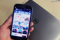 【レビュー】GALAXY S IIIを試す 画像