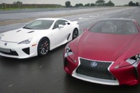 レクサスのHVスポーツクーペ、LF-LC … LFA と競演［動画］ 画像