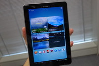 7.7インチ有機EL、NOTTV・Xi対応 GALAXY Tab 7.7 Plus SC-01E 画像