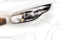 【パリモーターショー12】韓国キアの小型MPV、カレンス 新型…2度目の予告 画像