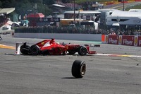 【F1 ベルギーGP】優勝のバトン「そこら中にマシンが散乱していた」 画像