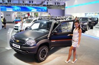 【モスクワモーターショー12】現地生産拡大に投資計画のGM…シボレーブース［詳細画像］ 画像