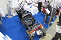 【EVEX2012】3人寄れば文殊の知恵、中小企業3社で電動バイク製作 画像