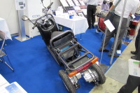 【EVEX2012】3人寄れば文殊の知恵、中小企業3社で電動バイク製作 画像