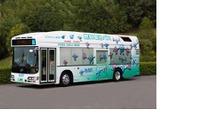 関西で初、燃料電池バスの走行実証を開始…HySUT 画像