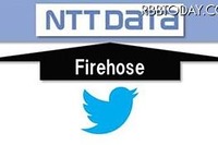 NTTデータとTwitter、ツイートデータ再販で契約締結 画像