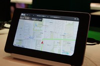 【CEATEC 12】ナビタイムジャパン、HTML5を用いた通信ナビ 画像