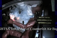 米運輸省が警告、中国製エアバッグの危険性［動画］ 画像