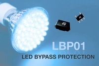 STマイクロ、LED照明用バイパス保護ICを発表…長寿命化に貢献 画像