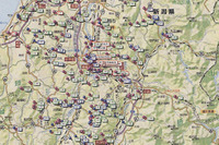 新潟中越地震…通行禁止状況 画像