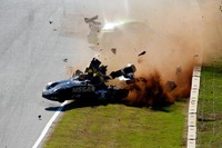 日産 デルタウイング、横転クラッシュから復活…レース本戦へ 画像