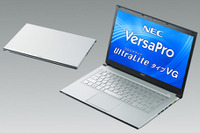 NEC、企業向けWindows 8搭載13.3型Ultrabook 画像