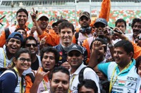 【F1 インドGP】ベッテル「何もかも良いレースができた」 画像
