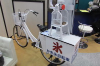 【JIMTOF12】祭りで大人気のかき氷自転車…広沢グループ 画像