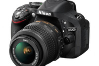 ニコン、2410万画素CMOSでフルHD動画撮影対応のデジタル一眼レフ「D5200」 画像