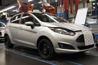 フォード フィエスタ、改良モデルが生産開始 画像