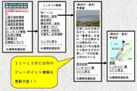 札幌のドライバーは、ドライブ前に携帯サイトを見るべし 画像